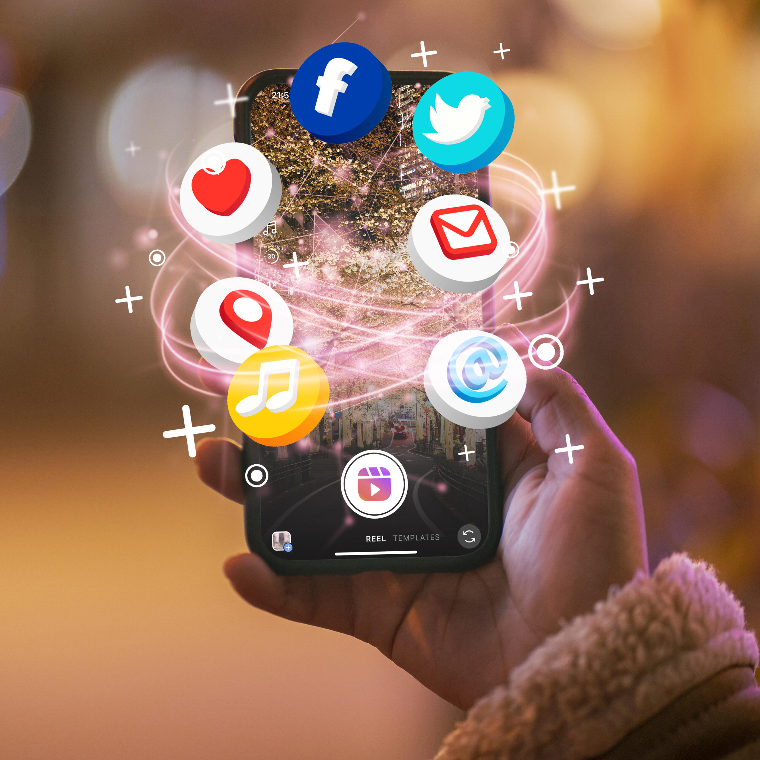 • boost engagement on Instagram and Facebook